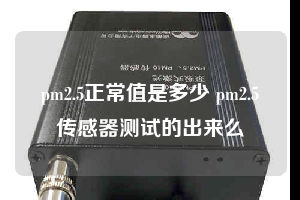 pm2.5正常值是多少 pm2.5傳感器測(cè)試的出來(lái)么